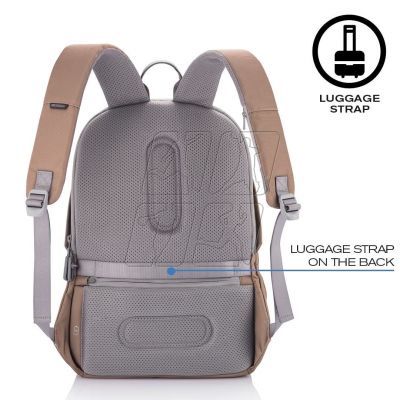 8. XD DESIGN ANTI-THEFT BACKPACK BOBBY SOFT BROWN P/N: P705.796