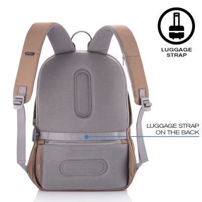 8. XD DESIGN ANTI-THEFT BACKPACK BOBBY SOFT BROWN P/N: P705.796