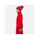 5. Rossignol Jr Strawpile Fleece Half-Zip Pullover, red