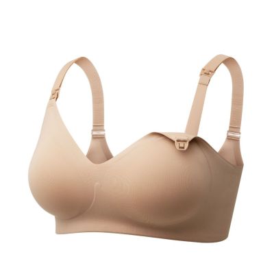 2. MOMCOZY Skin Nursing Bra 2XL