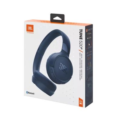 6. JBL Tune 520 BT Wireless On-Ear Headphones Blue
