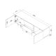 4. TV cabinet 2D2S ALMA 180x41.5xH55 cashmere