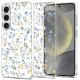Tech-Protect FlexAir Case for Samsung Galaxy S25 - Daisies with Leaves