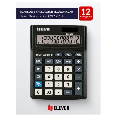 2. ElevenCMB1201-BK office calculator replaces Citizen