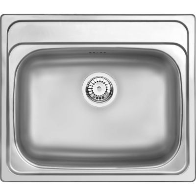 Steel sink, 1-bowl, ZYU_3103 5908212043189