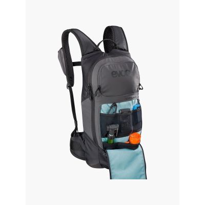 3. EVOC FR Lite Race 10 backpack carbon gray - black