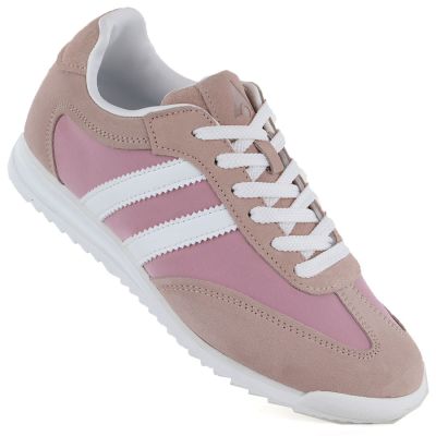 Women's pink leather sneakers McArthur MA258W