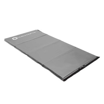 8. Folding gymnastic mattress gray 2400x1200x50mm HMS MGS01