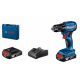 8. Bosch GSR 185-LI Solo screwdriver with case, torque 50/21Nm