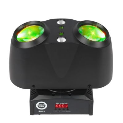 9. LIGHT4ME SID2 - 4-in-1 LED multi-effect beam/laser/strobe