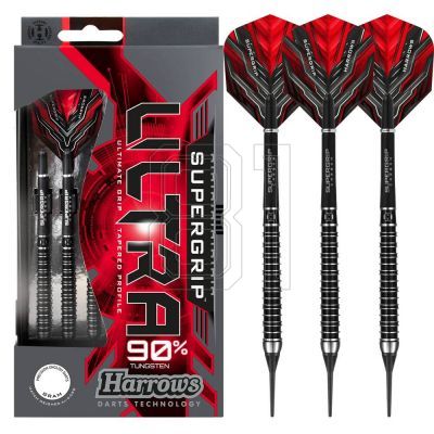 7. Harrows Supergrip Ultra 90% Softip Darts HS-TNK-000013877