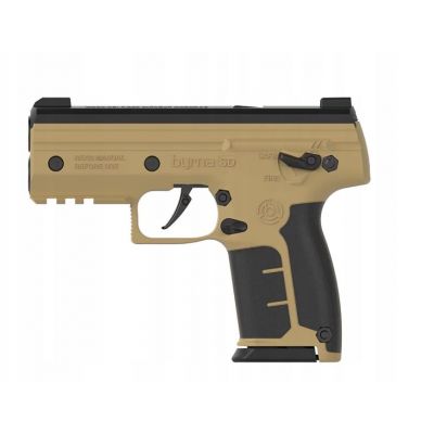 BYRNA SD TAN rubber and pepper bullet gun k.68 CO2 8g set (SK68300-TAN)