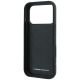 7. BMW M Quadrille Kevlar Print Tricolor Lines & Metal Logo MagSafe Case for iPhone 18 Pro Max / 17 Pro Max - Dark Gray