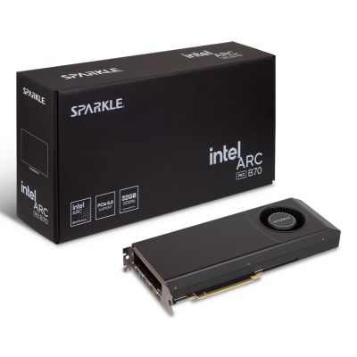 7. graphics card SPARKLE Intel Arc PRO B70 BLOWER 32GB