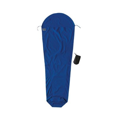 2. Cocoon MummyLiner Cotton Sleeping Bag Liner, Ultramarine Blue