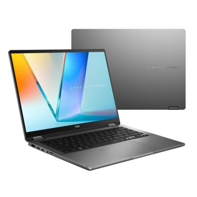 16. ASUS Vivobook 14 Flip TP3407SA-SG146W Ultra 5 226V 14.0"WUXGA Touch 60Hz 300nits AG 16GB LPDDR5X SSD512 Intel Arc Graphics CamFHD 70WHrs Win11 Matte Gray