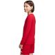 4. adidas Entrada 26 Long Sleeve Jersey Kids’ Shirt Red KF5878
