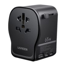 Ugreen S550 65W Universal Travel Adapter - Black