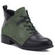 Women's suede boots, insulated, green, M.Daszyński MR2458