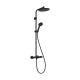 2. Hansgrohe 28078670 shower system Black