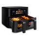 2. Tristar FR-9075 Double Fryer 9L Autonomous 2500W Hot Air Fryer Black