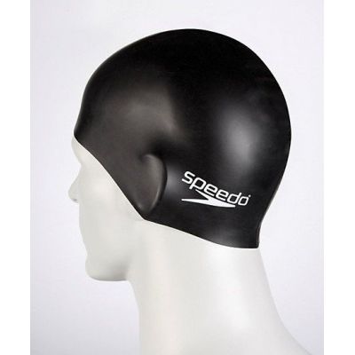 2. Speedo Plain Flat Silicone Cap