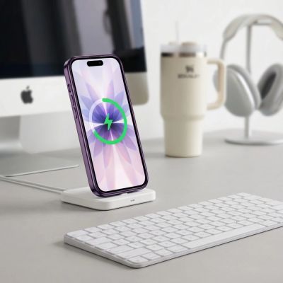 5. Tech-Protect MagFlex Case for iPhone 17 - Transparent Purple