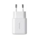 5. Joyroom JR-TCF20 USB-C PD 20W network charger - white + USB-C / Lightning cable 1m
