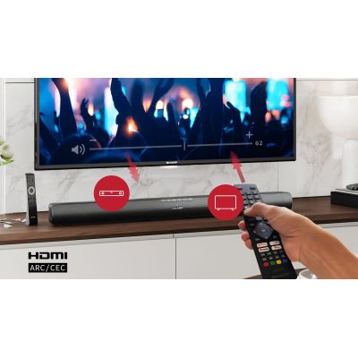 11. Sharp HT-SB100 Speaker Module Black 2.0 Channel 75 W