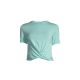 CASALL Delight Short Wrap Tee Mint