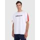 4. Men's oversize printed T-shirt 4F 4FRAW25TTSHM3227-10S