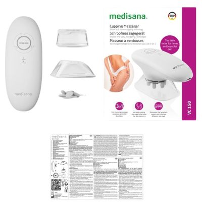 8. Medisana VC 150 3-in-1 vacuum massager