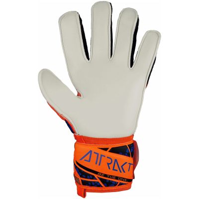 6. Reusch Attrakt Solid M 5470515 2210 goalkeeper gloves
