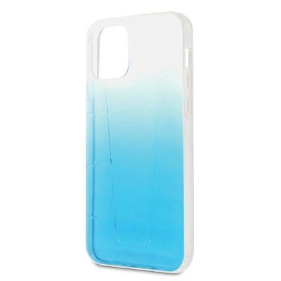 5. Mercedes Transparent Line Case for iPhone 12 / iPhone 12 Pro - Blue