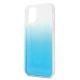 5. Mercedes Transparent Line Case for iPhone 12 / iPhone 12 Pro - Blue