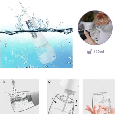 5. Extralink Toothbrush BEAUTY SMARTLIFE INTELLIGENT WATER FLOSSER L10 Black