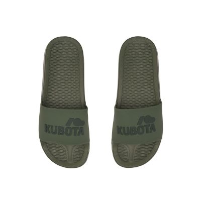 2. Kubota basic khaki pool slippers K0000-101-003-19-1