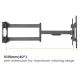 12. TECHLY LONG LCD/LED TV WALL MOUNT 43-80 INCHES