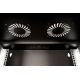5. 19" 4U wall-mounted network cabinet, SOHO PRO 240 x 540 x 400 mm, glass door, black, unassembled, 60 kg