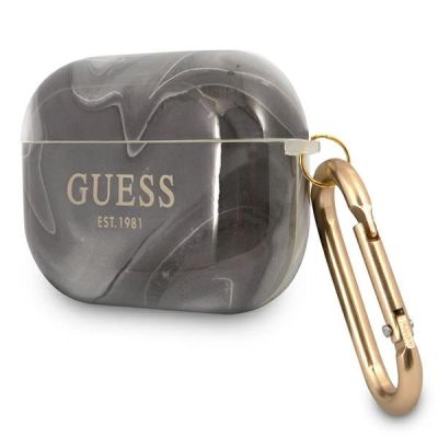 3. Guess GUAPUNMK AirPods Pro cover black/black Marble Collection