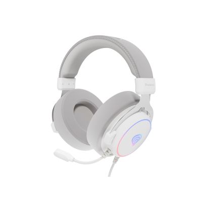 12. GENESIS Neon 764 Wired Headband Gaming Headset USB Type-A White