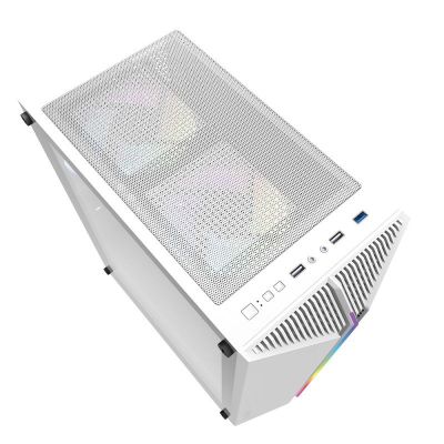 6. darkFlash DK151 Midi Tower Computer Security & Holders White
