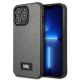 Karl Lagerfeld Saffiano Plaque case for iPhone 13 Pro / 13 6.1" - silver