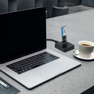 5. QOLTEC SSD DOCKING STATION M.2 SATA/PCIE | NGFF/NVME | USB 3.1