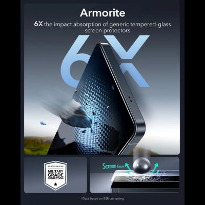 5. ESR UltraFit Armorite 2-Pack Tempered Glass for Samsung Galaxy S26 Ultra
