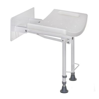 2. Wall-mounted folding shower chair