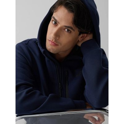 3. Men's regular hooded sweatshirt 4F 4FRAW26TSWSM3160-31S