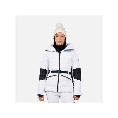 Women’s ROSSIGNOL W CIASTEL DOWN MIX JKT ski jacket, white
