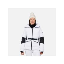 Women’s ROSSIGNOL W CIASTEL DOWN MIX JKT ski jacket, white
