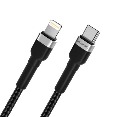 4. Wozinsky WNBCL1 Lightning / USB-C PD 30W cable 1 m - black